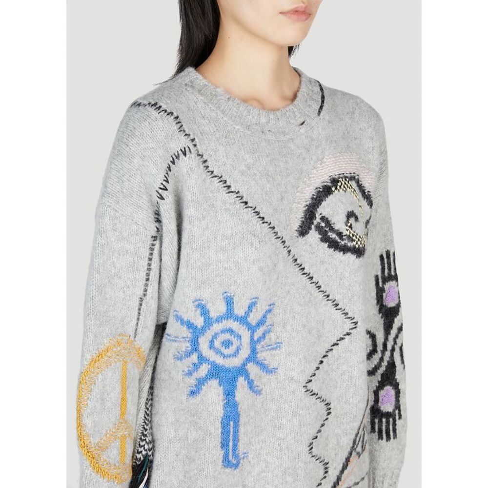 Stella Mccartney Women Folklore Embroidery Sweater - Picture 5 of 6